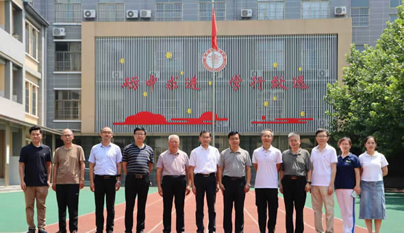 滕州市老促会与市委党史研究中心 调研红色文化进校园活动