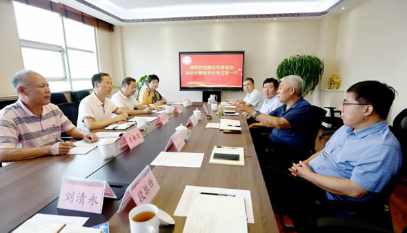 潍坊市革命老区建设促进会 来济南考察交流工作