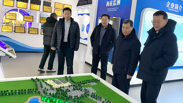 威海市老促会走访理事会员单位