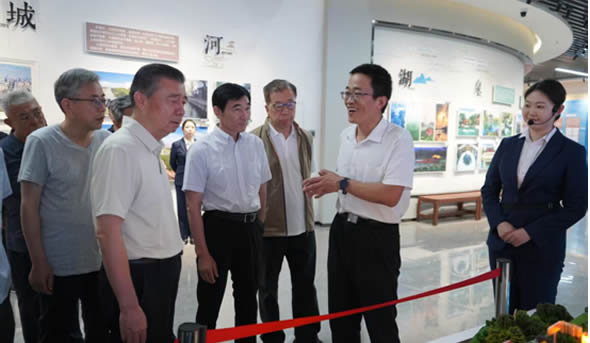 江苏省老促会来济南市考察交流工作